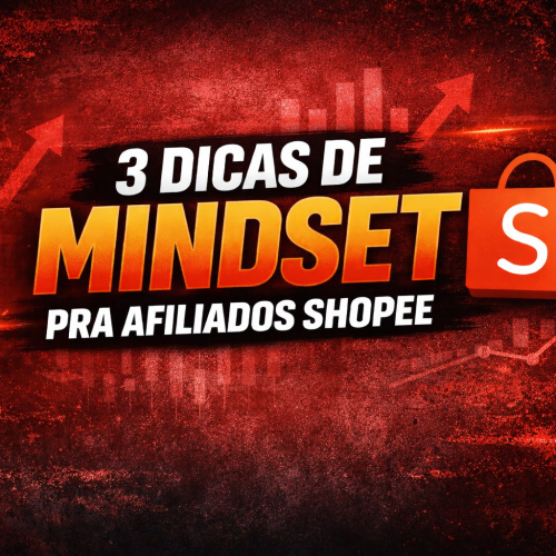 imagem utilizada no blog achadinhos que funcionam online onde falamos sobre 3 dicas de mindset para melhorar perfomances na shopee.